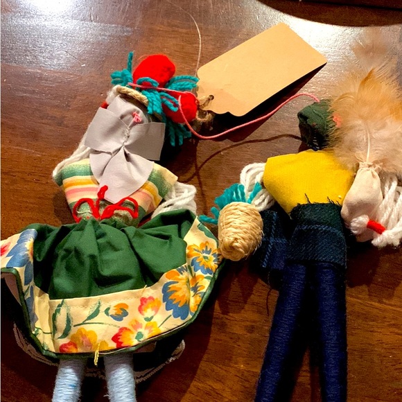 VINTAGE SINTRA COLLECTABLE DOLLS PORTUGAL MALE AND FEMALE 10” - Picture 4 of 5